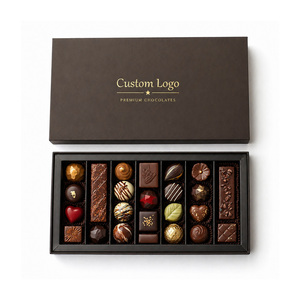 Custom Paper Chocolate Box Premium Lid And Base Gift Box Divider Manufacturer