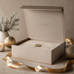 Eco Friendly Collapsible Rigid Cardboard Gift Box