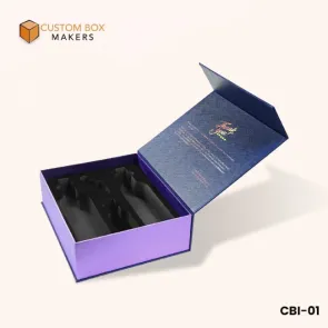 Custom protective box inserts in high density foam and cardboard