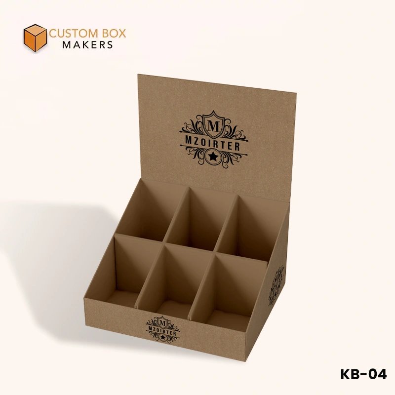 Kraft display box showcase