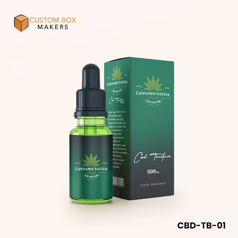 Custom CBD Tincture Boxes