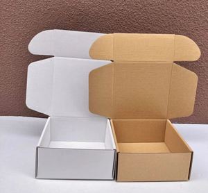 Foldable Small Products Shipping Box Custom Logo Printing Corrugated Paper Box