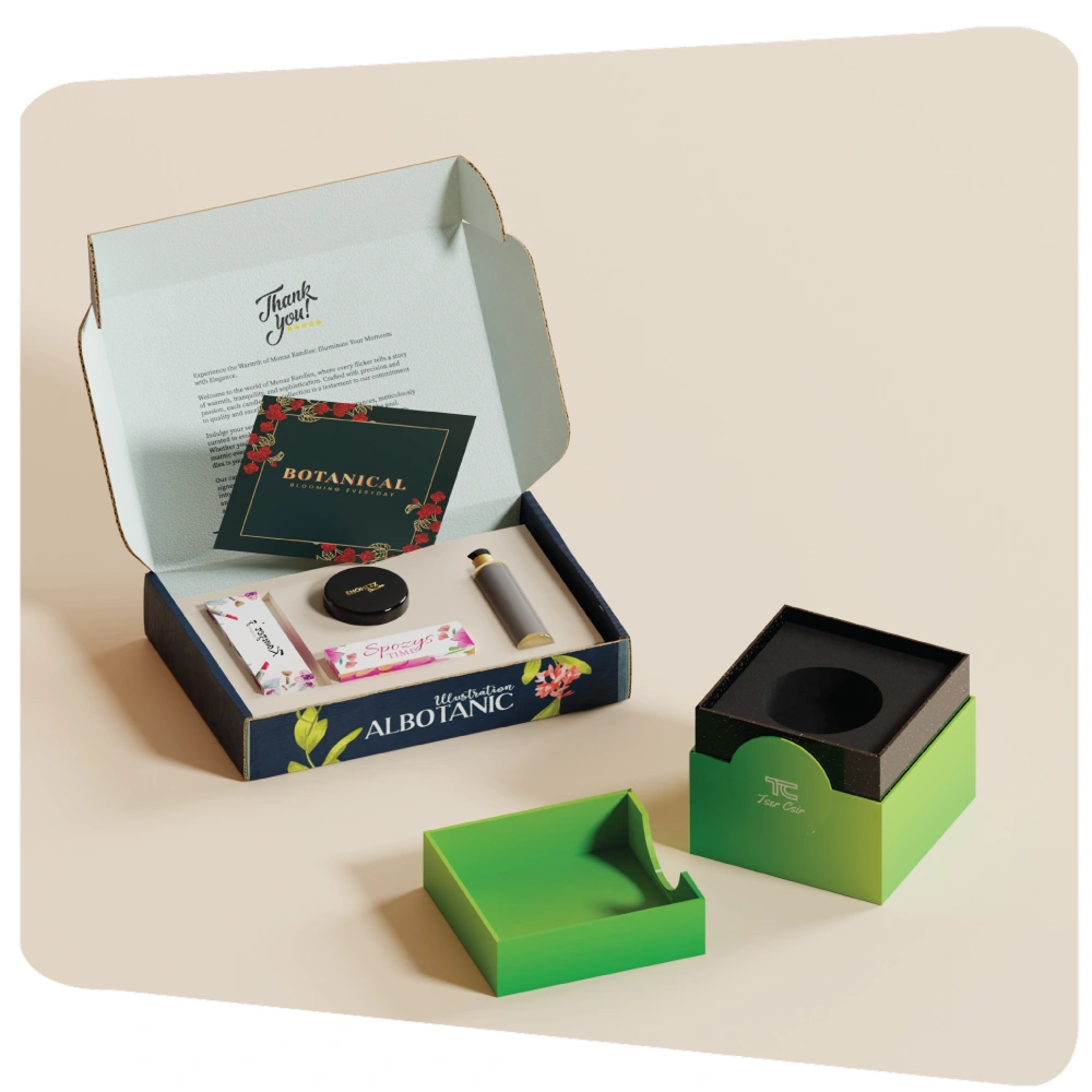 High precision custom printed display packaging manufacturing