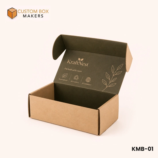Custom Kraft Mailer Boxes